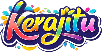 Logo kerajitu berwarna segar
